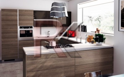 Кухня п образной формы